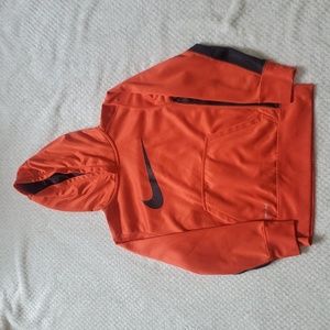 Orange and Black Nike Pullover Hoodie